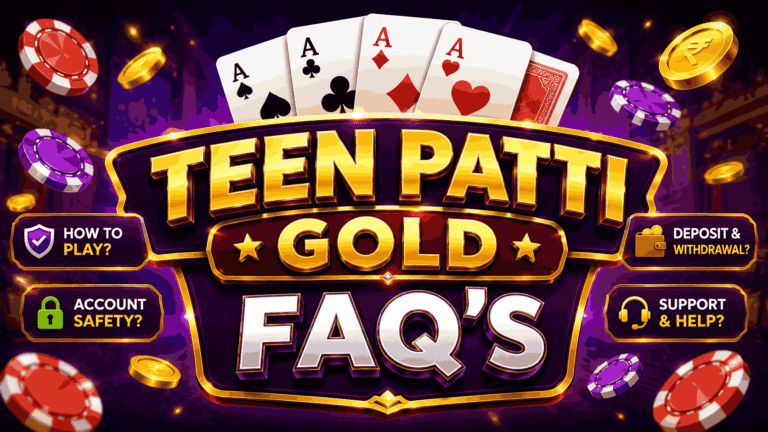teen patti gold faq's